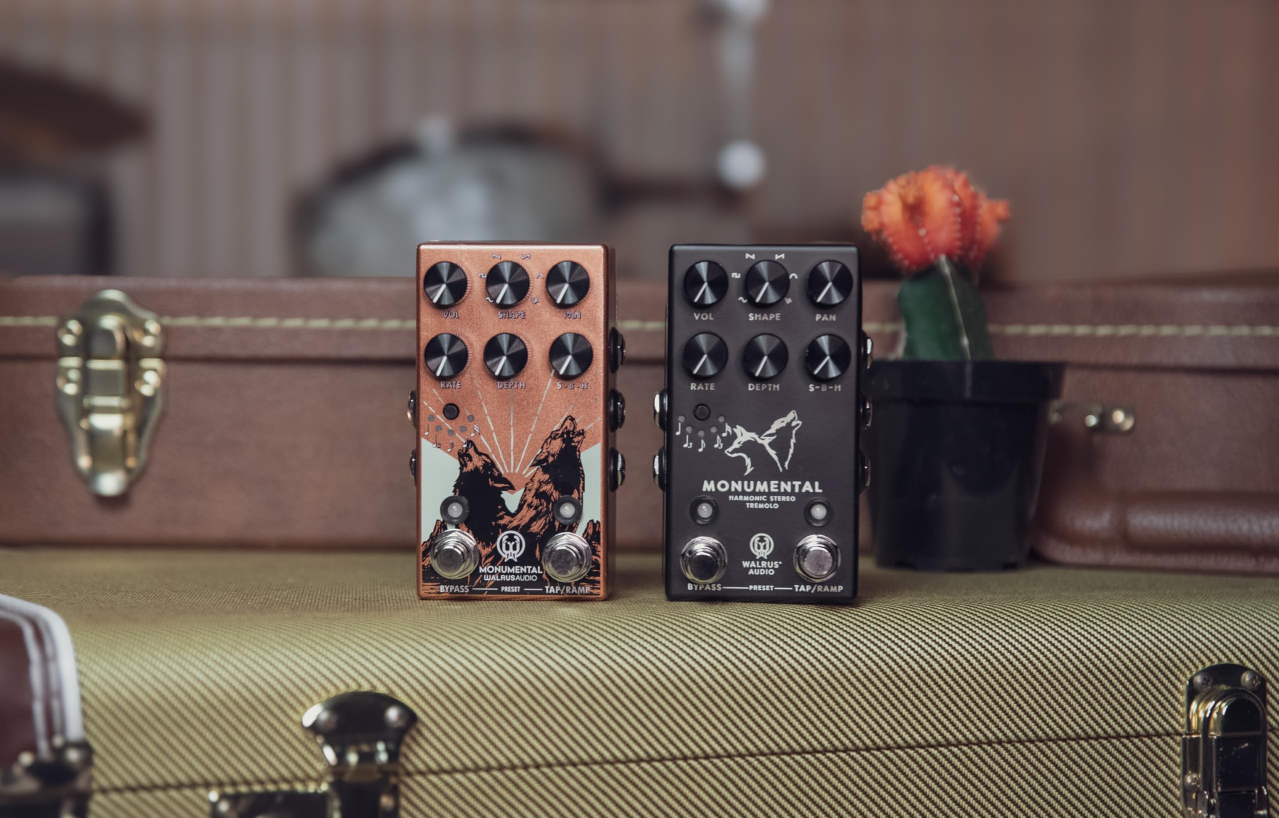 Amazon.com: Walrus Audio Monumental Stereo Harmonic Tap Tremolo